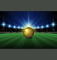 soccer background vector image
