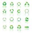 ecology icon vector image vector image