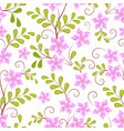 flower seamless pattern element vector image