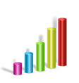 abstract business infographic design concept vector image vector image