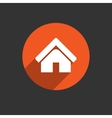 house abstract real estate countryside logo design vector image