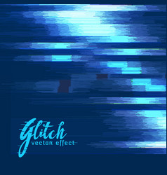 Hacker attack glitch effect Royalty Free Vector Image