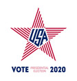 election voting poster print t-shirt vector image vector image
