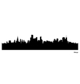 chicago skyline vector image