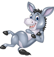 Cartoon Happy Donkey Showing Ass Royalty Free Vector Image