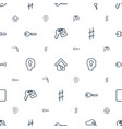 key icons pattern seamless white background vector image vector image
