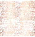rose gold foil grunge texture seamless vector image vector image