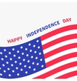 happy independence day united states of america vector image