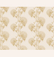 floral seamless pattern design for fabric vector image vector image
