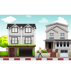 Neighborhood Royalty Free Vector Image - VectorStock