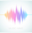 equalizer sound wave vector image vector image