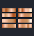 collection of backgrounds with a metallic vector image