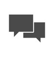 chat solid icon vector image