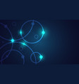 high tech technology geometric vector image