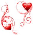 love decoration vector image vector image