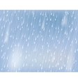 torrential rain vector image vector image