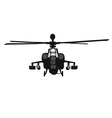 helicopter vector image
