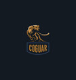 image a coguar vector image