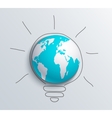 modern concept idea and world vector image