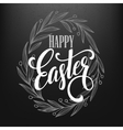 lettering easter greeting card template vector image vector image