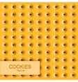 modern cookie texture food background vector image