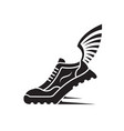 sport shoe icon vector image