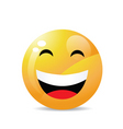 laughing vector image vector image