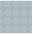 hearts and lines simple pattern vector image