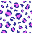 animal print seamless pattern leopard texture vector image vector image