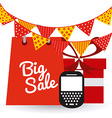 commercial tag vector image