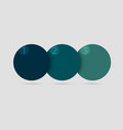 simple circle infographics vector image vector image