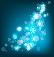 christmas abstract background vector image