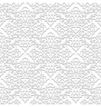 white seamless pattern vector image