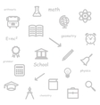 education background vector image vector image