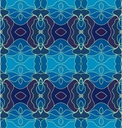 Retro Seamless Wallpaper Royalty Free Vector Image