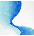 abstract colorful blue line background vector image