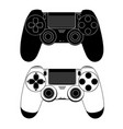 gamepad for a console game vector image