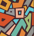 abstract modern colorful retro design background vector image