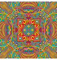 traditional ornamental floral paisley bandanna vector image vector image
