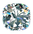 abstract diamond mural interior painting cushion vector image