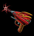 laser gun vector image vector image
