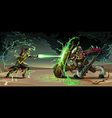 battle vector image vector image