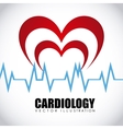 cardiology icon vector image