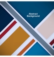 retro background with colored squares and stripes vector image