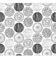 seamless pattern with hand-drawn texture vector image vector image