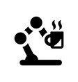 future coffee technology icon vector image vector image