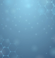 blue background and hive vector image