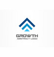 abstract logo for business company technology vector image