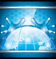 futuristic background vector image