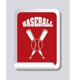 baseball design vector image vector image